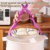 3in1 Anti-hot Bowl Plate Clips Silicone Handle Bottle Opener Portable Hot Bowl Gripper  Kitchen Use