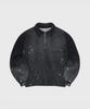 TIMELESS SPORTSWEAR 50S Workers Half Zip-Up Old Black Indigo