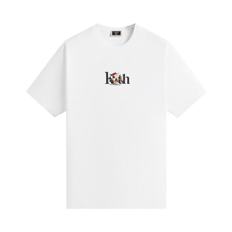 

Kith For Peanuts Golf Serif Tee White Men Tops KHM033389-101 S