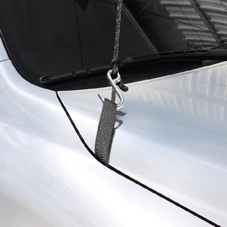 2Pcs Hoods Rings Strap Tie Down Anchors Point Kayak Anchors Strap Replacement Canoes Transport Fixed Strap Car Tie Downs