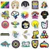 50 Colorful Cartoon Stickers for Suitcase, Laptop, Scooter, Motorcycle