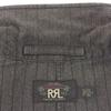 RRL Men's Striped Cotton Tailored Jacket, Charcoal Gray, Size M Jacket M Charcoal grayUsed
