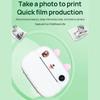 Kids Camera Instant Thermal Printer 2.4 Inch Screen Dual Camera Support Timer Shooting 1080P Video