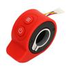 Acelerador de pulgar para patinete eléctrico ABS X7 X8, control de velocidad sensible, color rojo
