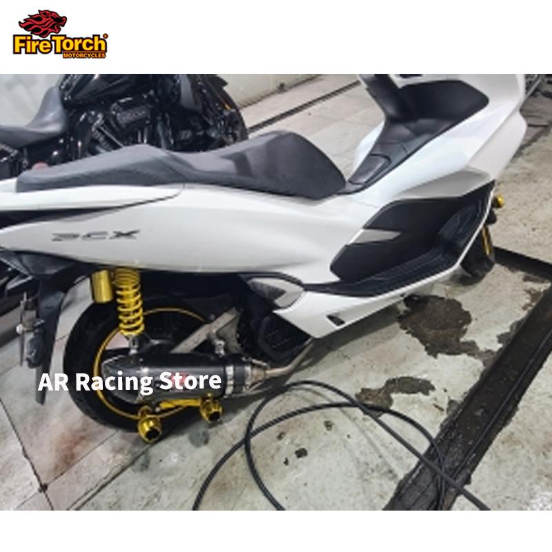 PCX 125 150 Motorcycle Scooter Exhaust Muffler Full System Pipe Slip On Escape Moto Fit For HONDA PCX125 PCX150 2018 2019 2020