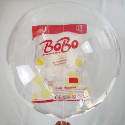 50 Stück Bobo Ballon Transparent Blase Geburtstagsparty Hochzeit Transparente Ballons Babyparty Partydekorationen