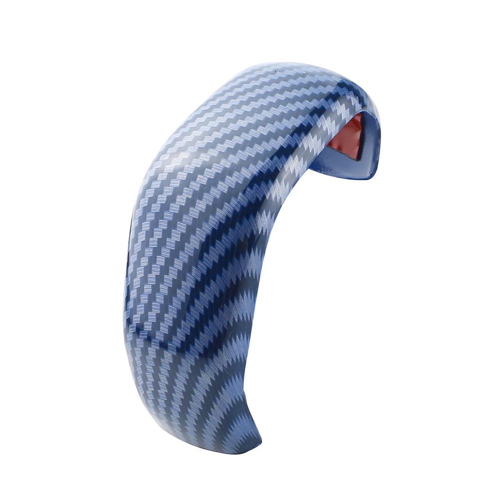 

ABS Углеродное волокно Накладка на ручку переключения передач автомобиля Наклейки для Peugeot 308 308s 408 Аксессуары для интерьера синий