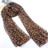 Long Ladies Women Shawl Chiffon Wrap Leopard Scarf