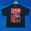 Doom Super Nintendo Video Game Cover Red Sketched Art Tee 2X Unisex T-Shirt