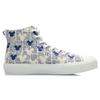 Li Ning X Disney Canvas Hi Shoes 'White Blue Yellow' Women's AGCR284-3