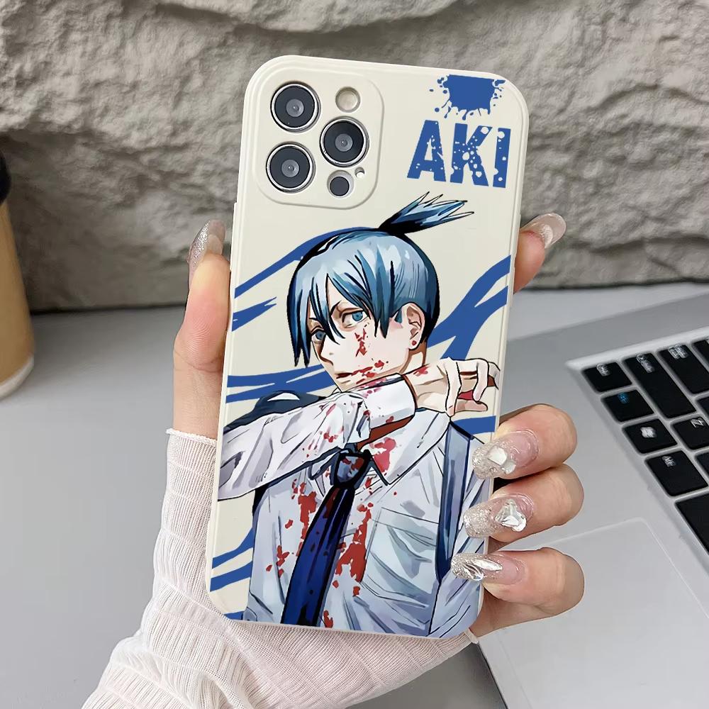 Kettensägenmann Pochita Denji Handyhülle Für iPhone 17 Air 16 e 15 14 13 12 11 Pro Max Plus Mini SE 2020 2022 Weiche TPU-Hülle