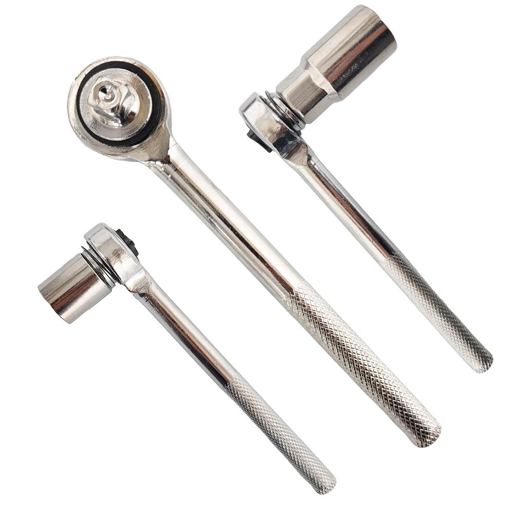40PCS 1/4"Drive CR-V Steel Socket and Ratchet Set, Durable Tool Kit for Professional and Home Garage