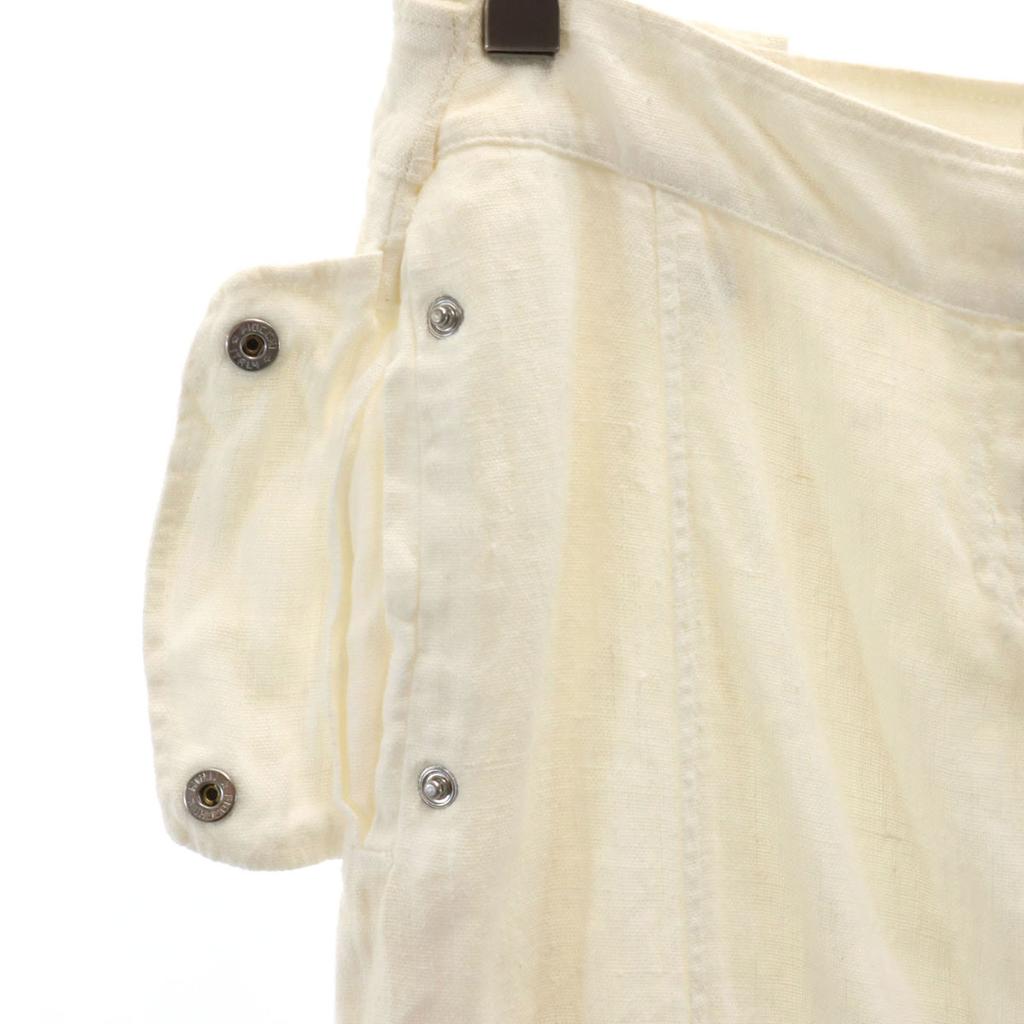 VERSACE JEANS SIGNATURE Made in Italy Leinen Midilänge Enger Rock 38 Damen Gebraucht