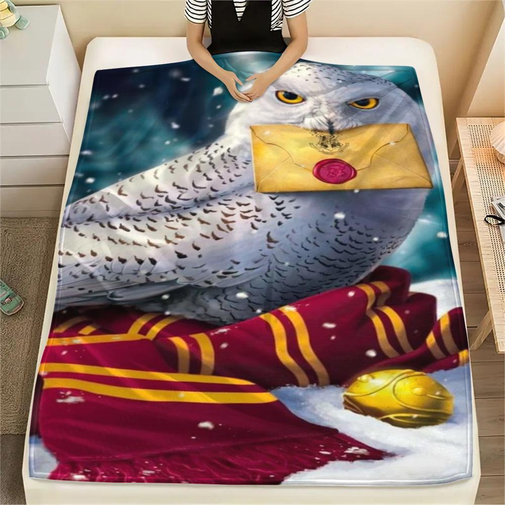 Wizard Battle Against Dark Creatures Blanket Suitable For All Seasons Sofa Blanket Air Conditioning Blanket Outdoor Plush Blanket Office Rest Blanket