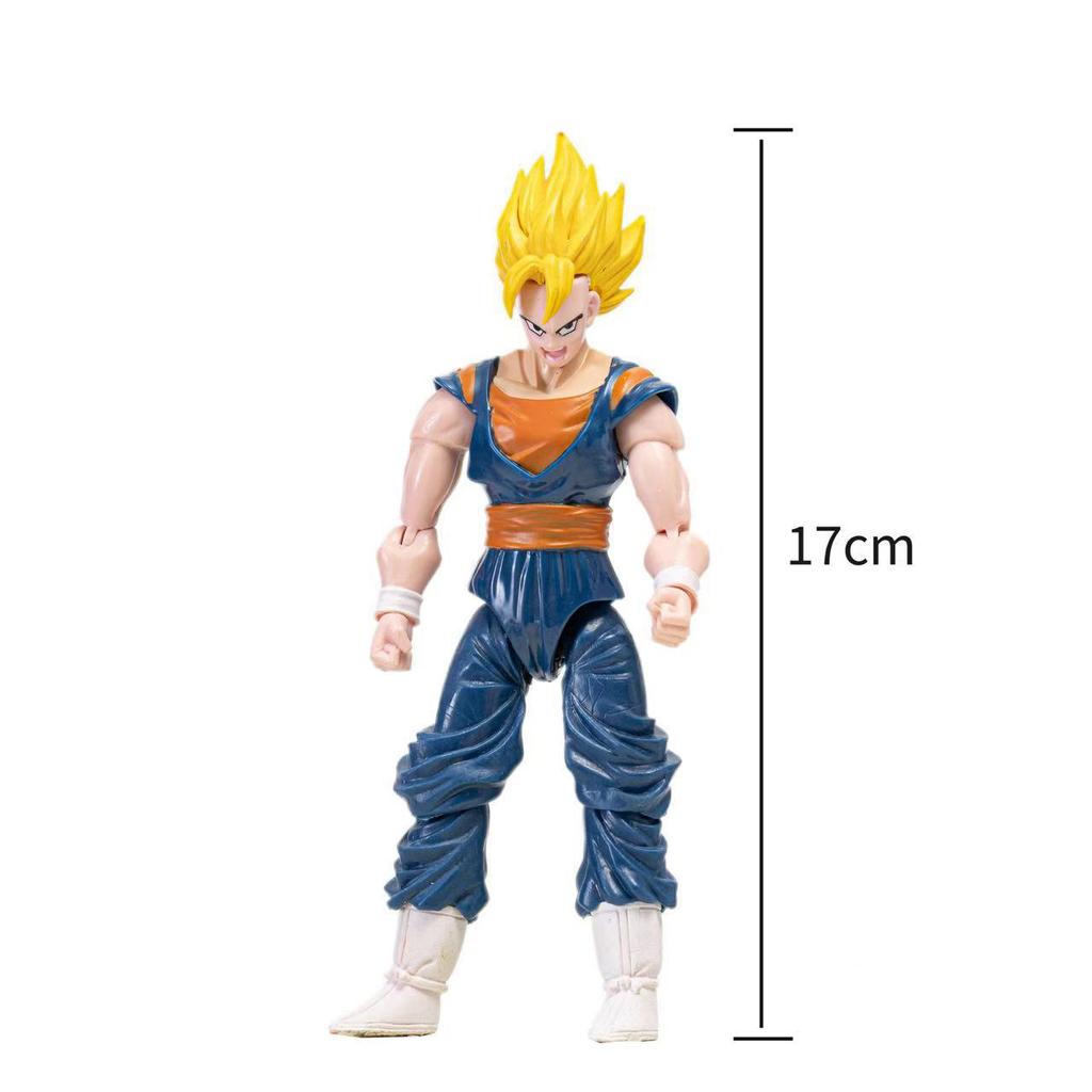 Dragon Ball Z Anime Action Figure Son Goku Vegeta Gohan Frieza Super Saiyan Assembly Model Collectible Toy Gift