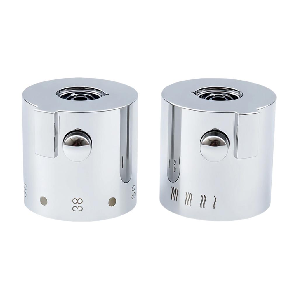 Temperature Control Knob Handles Bath Shower Mixer Control Handle Bathroom Faucets Thermostats Accessories Enduring