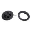 4 Inch Deck Plate Round Detachable Circular Sealing   Cover for Marine Yachts Boat Kayak