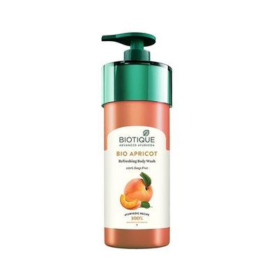 Apricot Refreshing Body Wash | Keeps Skin Fresh and Clean | 100% Botanical Extracts | Suitable for All Skin Types | 800ml