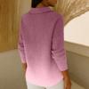 Damen Pailletten Strick Casual Pullover Tops Mode Langarm Pullover
