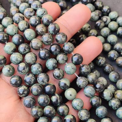 Natural Kambaba Jasper Round Beads, Healing Gemstone Loose Beads, DIY Jewelry Making Beads, 6mm 8mm 10mm Size Beads.