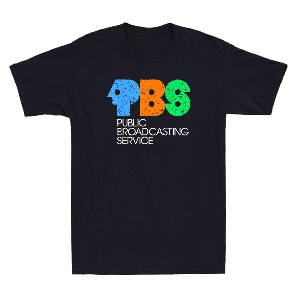 

Public Broadcasting Servic Funny Quote Saying Vintage Men039;s Short Sleeve T-Shirt Unisex T-Shirt XXL