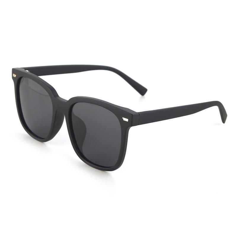 TR high definition polarized men's sunglasses anti-ultraviolet trend versatile glasses women's high sense big face thin sunglasses