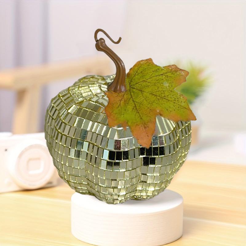 1PC Mirror Disco Pumpkin Home Decorations Gift For Friend Bar Party Accessories Halloween Aesthetic