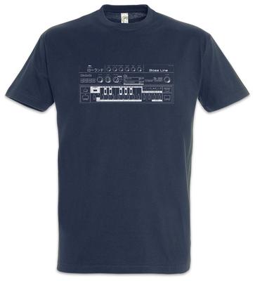 Camiseta Sintetizador 303 Techno MC DJ Audio Onda Música Electro Años 90 Onda Volumen