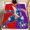 Flanelová deka s motivem Pokémonů, Vysoce kvalitní, Pohodlná pro všechna roční období, Domácí dekorace, Teplo a pohodlí, Perfektní jako dárek.