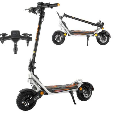 Trotinetă electrică pliabilă Kukirin A1, motor 800W, baterie 48V 13Ah, viteză maximă 45km/h, autonomie 45km, roți de 10 inch