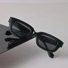 Vintage Rechteckige Sonnenbrille Damen Herren Lässige Modebrille Luxusmarke Designer Weiblich