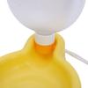 Bottiglia d'acqua per animali domestici da 350ML/500ML Alimentatore portatile per cani a prova di perdite con ciotola per viaggi, escursioni, campeggio