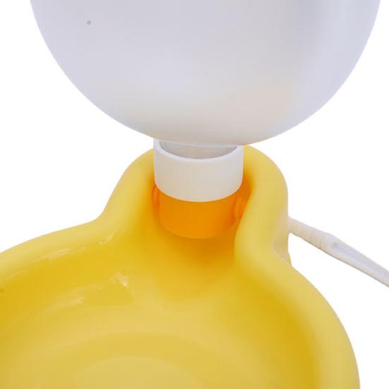 Bottiglia d'acqua per animali domestici da 350ML/500ML Alimentatore portatile per cani a prova di perdite con ciotola per viaggi, escursioni, campeggio
