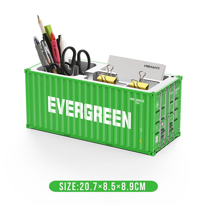 Mini 1:30 Scale Desktop Pen Holder & Business Card Storage Box with Custom Logo