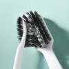 2-Piece Adult Soft Bristle Toothbrush Set with Spiral Thread & Brush Head Protector