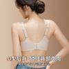 No steel ring, semi-fixed cup, double breasts, anti-sagging sports bra, breathable U-shaped beautiful back