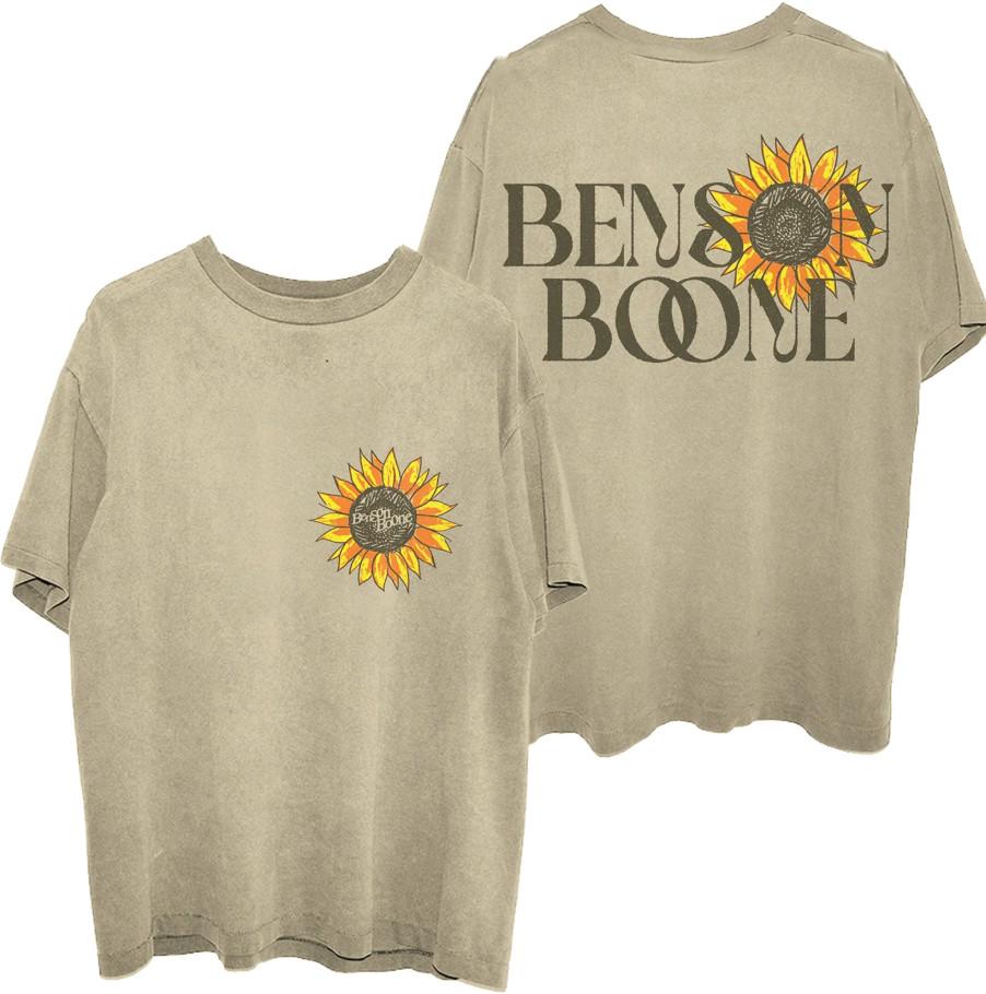 Benson Boone Sunflower Sand Unisex T-Shirt All Size S To 5XL WA431
