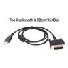 Mobile Car Radio USB Programming Cord Cable for MD785 RD980 90cm/35in Direct Connection USB Wire for Radio Programming