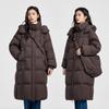 Qianrengang Liu Tao Style Women's Puffy Mid-Length Down Jacket