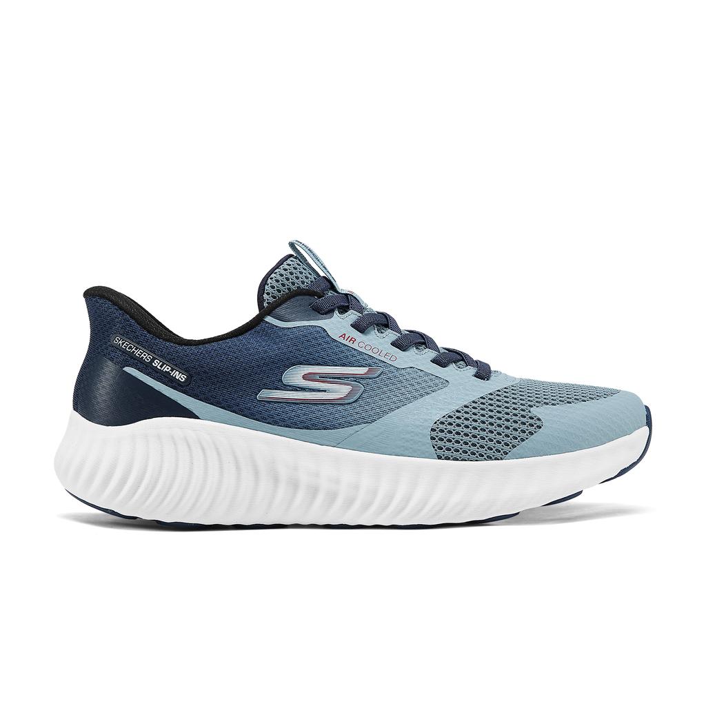 Skechers Go Run Now - Starfuse Fashion Comfortable Versatile Low-Top Casual Shoes Men Sneakers Dark-Blue 220380-SLT