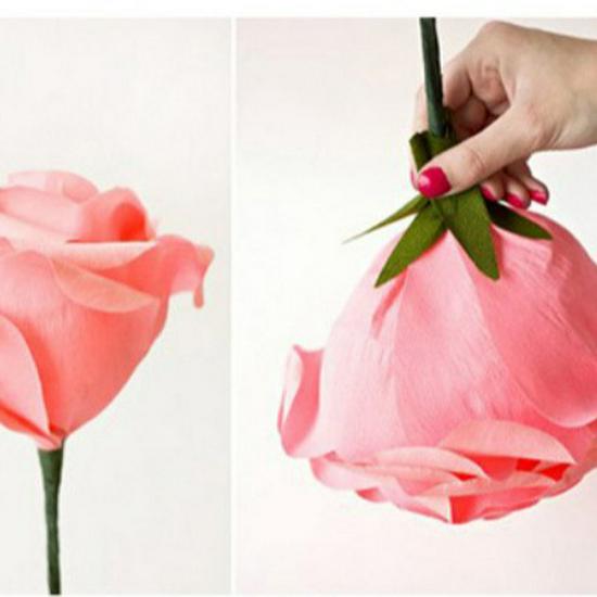 Thickened Colored Crepe Paper for DIY Flowers, Stretchable Ruffled Paper for Kindergarten Crafts
