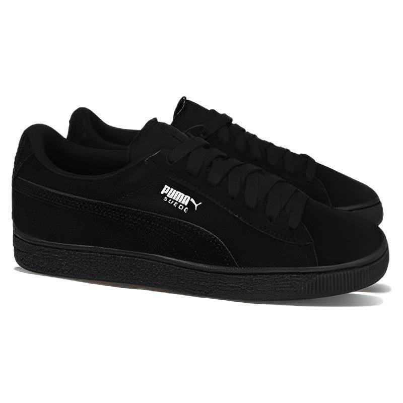PUMA Jr Kids Low-top Wear-resistant Sports Skate Shoes Black Teenagers 355110-52