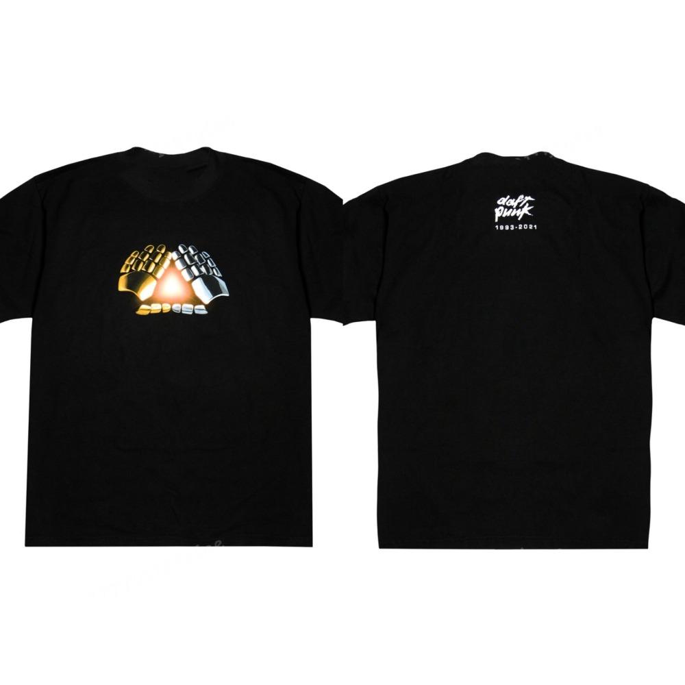 Men's Daft Punk Summer T-shirt, Cotton T-shirt, Women's Casual Wear, Women's Solid Color Short Sleeved Unisex Streetwear