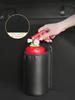 Car Fire Extinguisher Holder - PU Leather Car Storage Sleeve with Hook & Loop Fastener, Universal Fit for Seat Back & Trunk