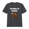 Everyday IM Shufflin Classic T Shirt Funny Cartoon Lover  vintage Washed Versatile Stretched Slightly streetwear Casual