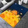 Ginger Hairy Dwarf Office Carpet Soft Polyester Entrance Carpet Washable Non Slip Machine Washable I