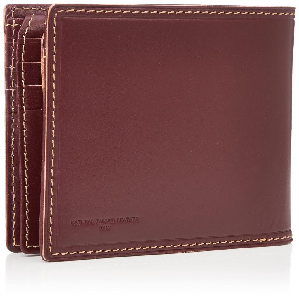 Takeo Kikuchi TK Surface Accessory Bifold Wallet, Men's, Bordeaux