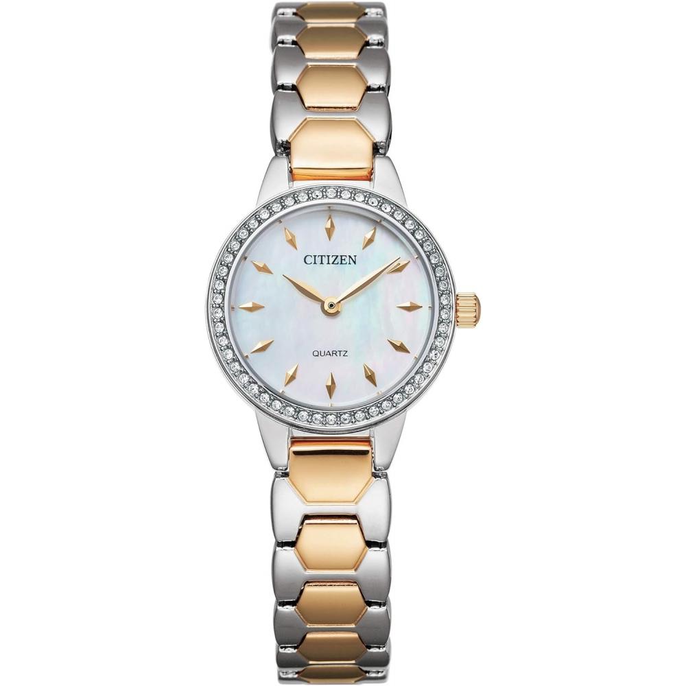 

Citizen Womens Quartz Stainless Steel Strap Multi Color 12 Casual Watch Model EZ7016 50D