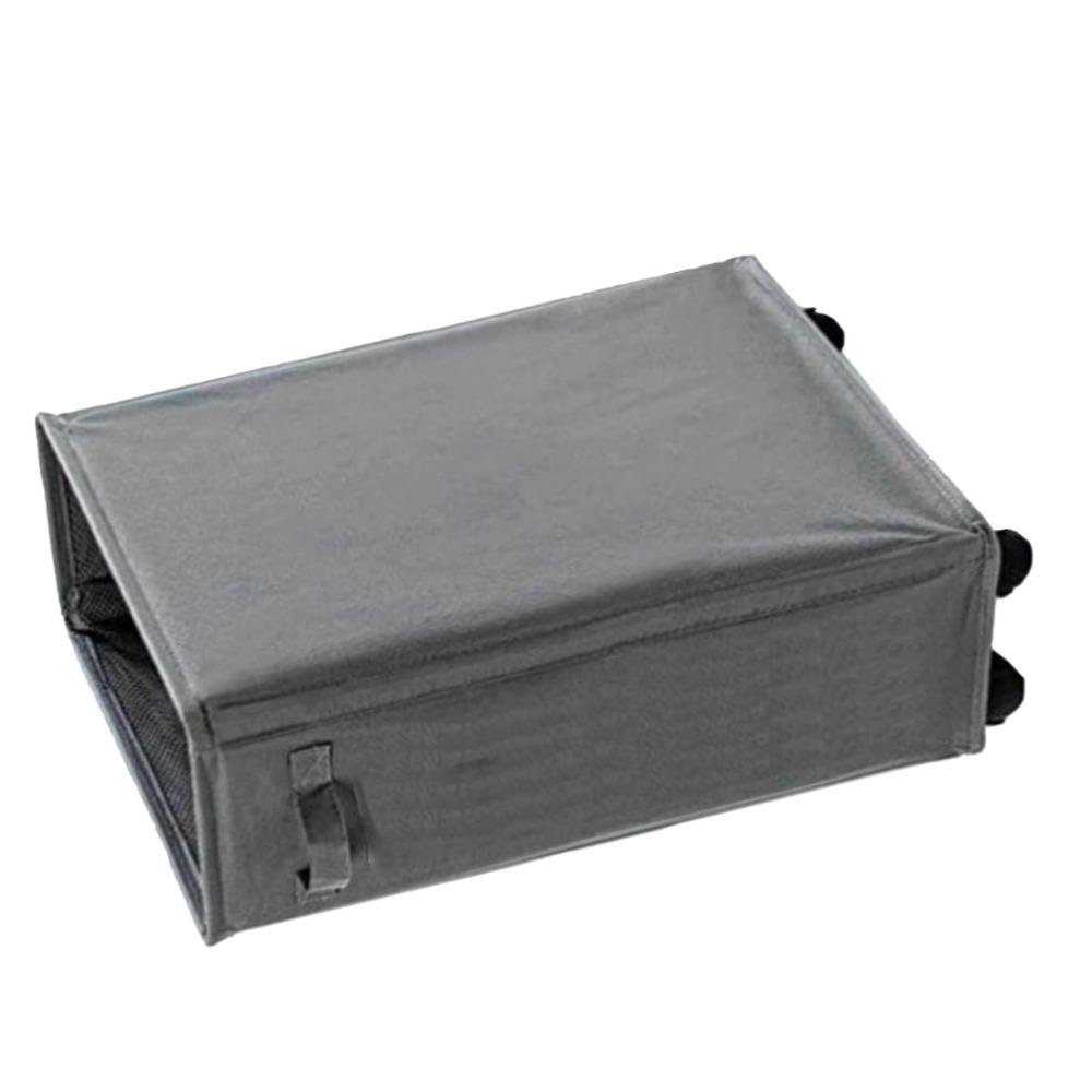 

Portable Laundry Basket with Wheels 4 Roll Wheels Laundry Hamper with Wheels Bathroom сірий