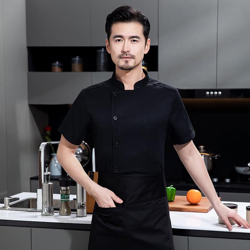 Summer Short Sleeve Chef Uniforms for Restaurants and Catering